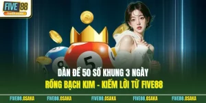 Dàn Đề 50 Số Khung 3 Ngày Rồng Bạch Kim - Kiếm Lời Từ Five88