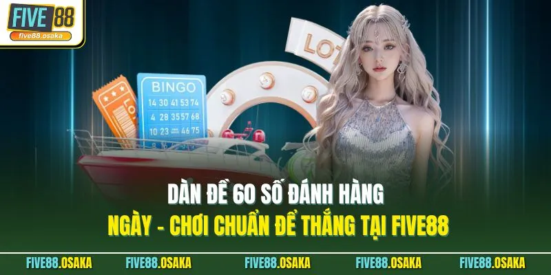 Dàn Đề 60 Số Đánh Hàng Ngày - Chơi Chuẩn Để Thắng Tại Five88