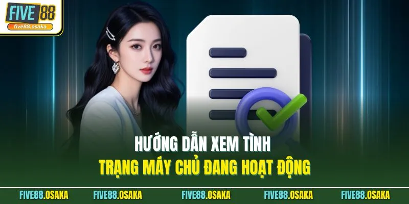 Hướng dẫn xem tình trạng máy chủ đang hoạt động